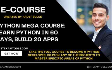 udemy the python mega course|Python Mega Course: Learn Python in 60 Days, Build 20 Apps.